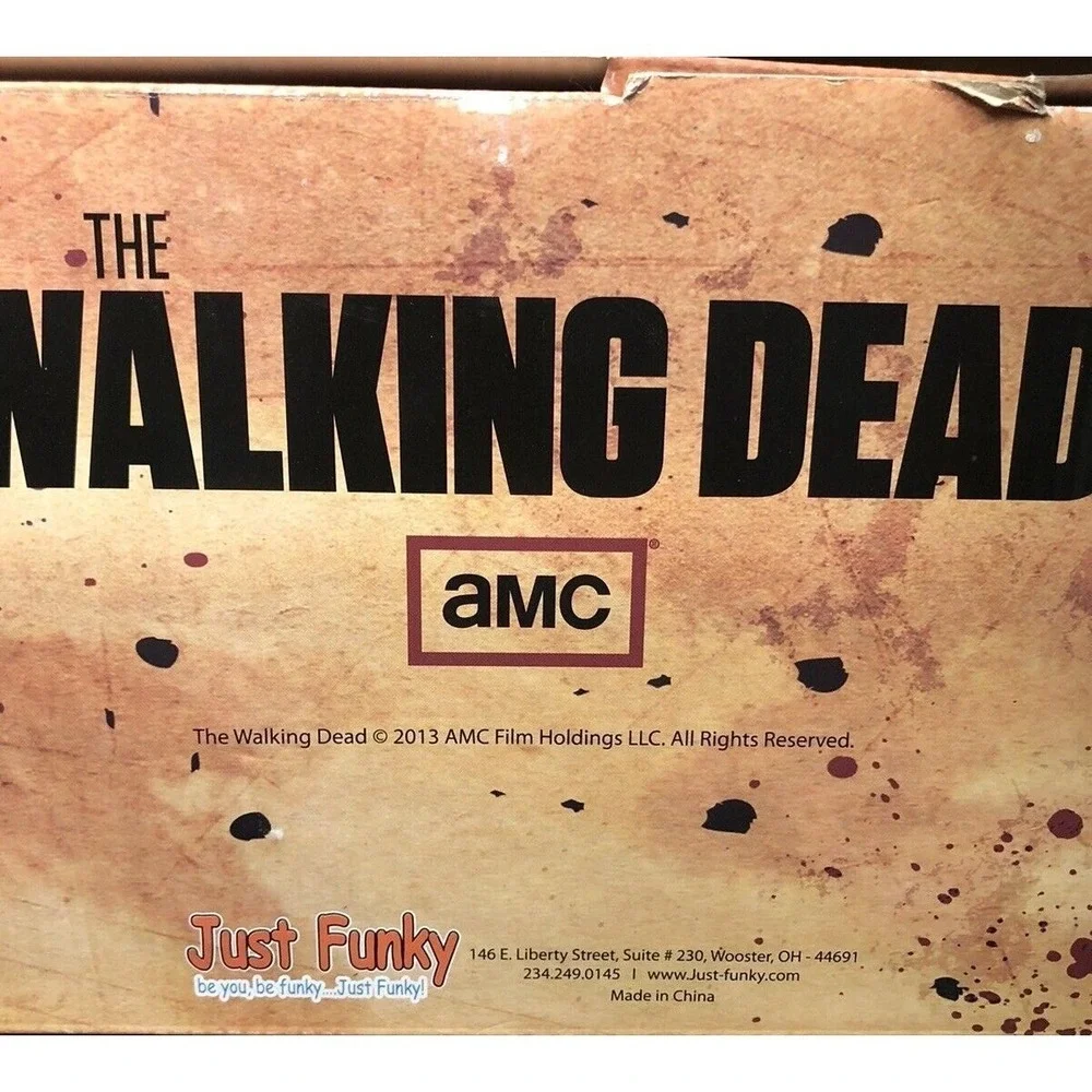 New The Walking Dead Pint‎ Glass Set 4pc 16 oz AMC 2013 Original Box